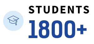 1800+ Students