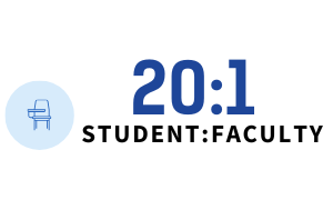 20:1 Faculty to Student Ratio