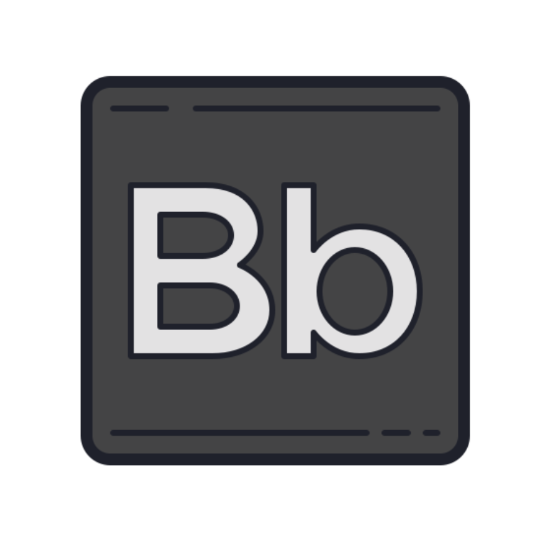 Blackboard  Logo (Bb)