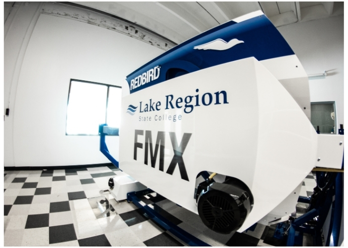 Simulator used in the Lake Region State College Simulation Technology program.