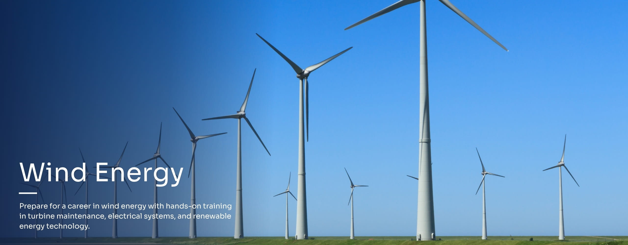 Wind Towers.