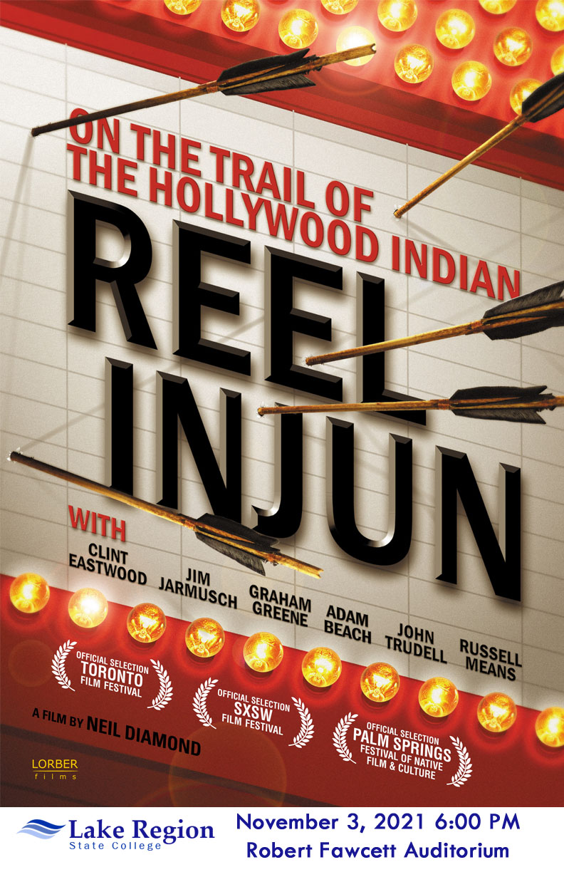 Reel Injun marquee screen