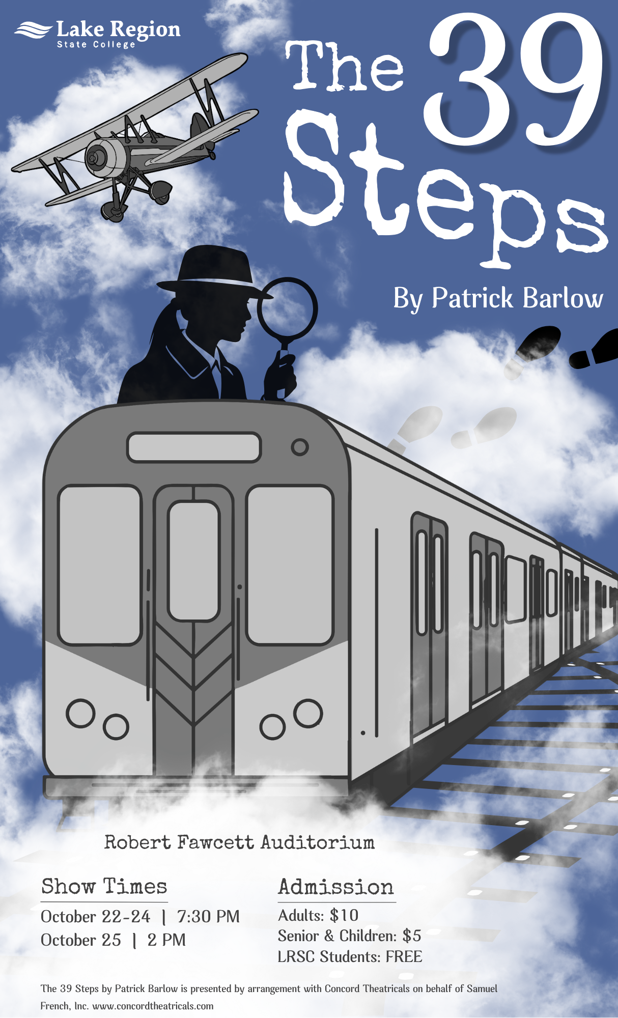 The 39 Steps Flyer.