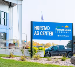 front of ag center