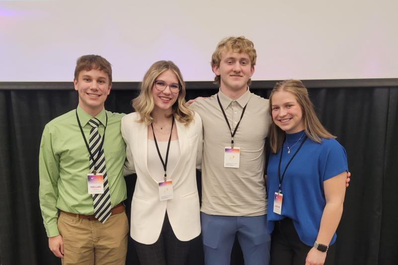 picture of Kellen Wiberg, Alex Papowski-Thompson, Brody Parker, and Jaelyn Buckman